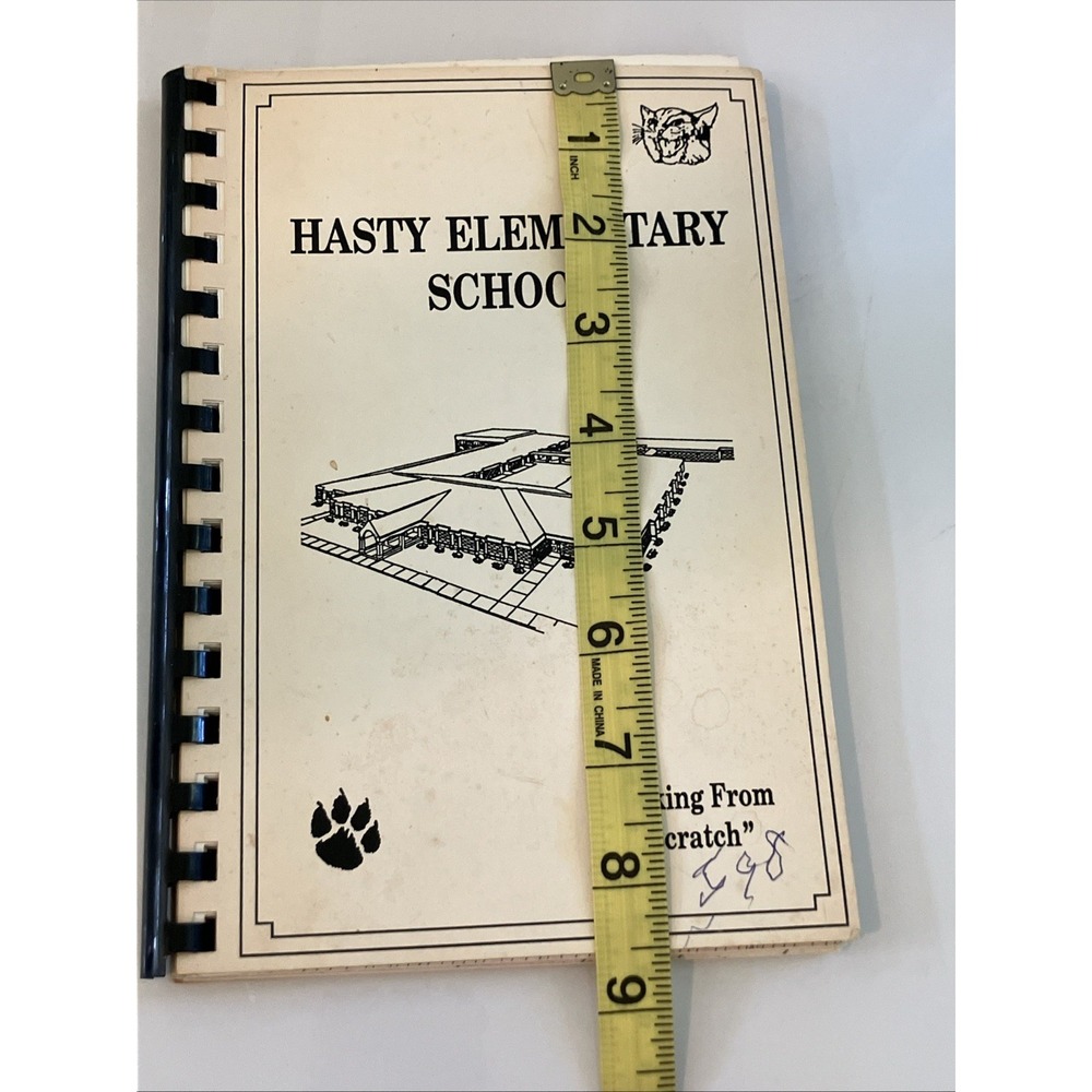 Vtg Hasty Elementary School PTA Cookbook Southern N.C. Recipes Spiral Bound - Picture 15 of 15